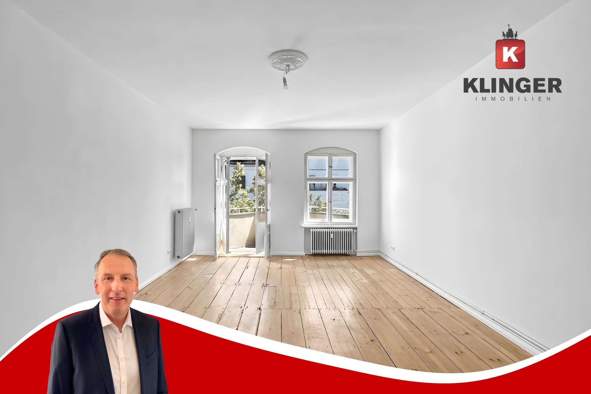 Repräsentatives Altbau-Juwel im beliebten Winterfeldtkiez: Großzügige 4-Zimmer-Wohnung mit Balkon